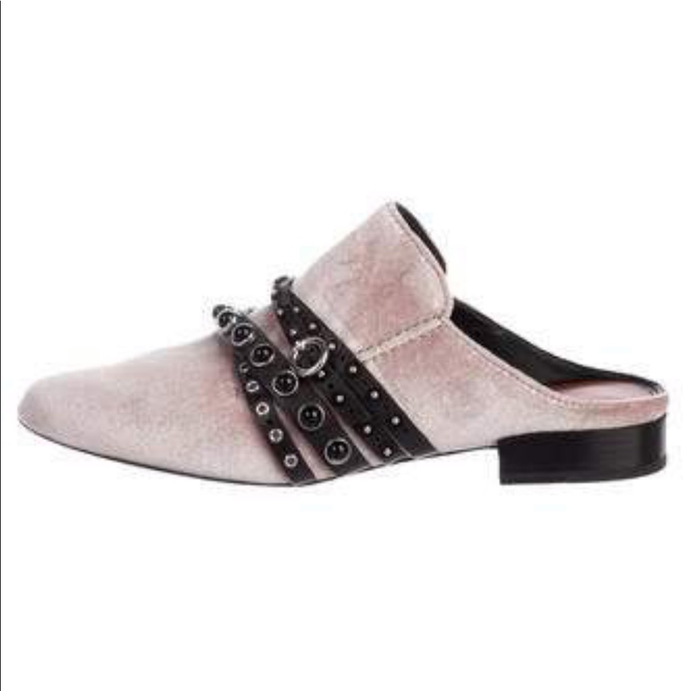 3.1 Phillip Lim pink velvet mules - Picture 2 of 8